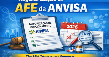 Regularização da AFE da Anvisa