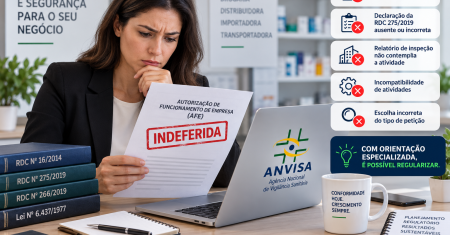 AFE indeferida: principais motivos e o que fazer para regularizar